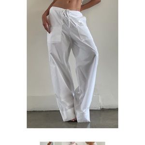 Wide leg local European pant